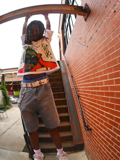 OVERSIZED KD RANK 1 TEE (GREEN)