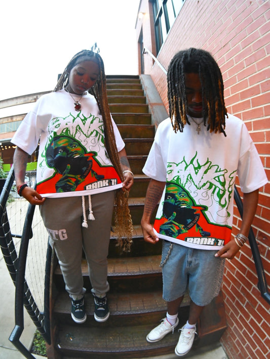 OVERSIZED KD RANK 1 TEE (GREEN)