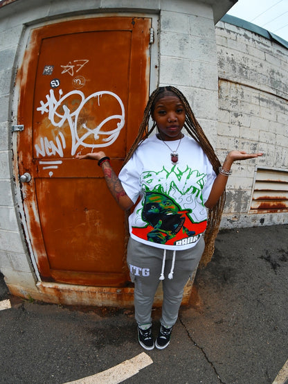 OVERSIZED KD RANK 1 TEE (GREEN)