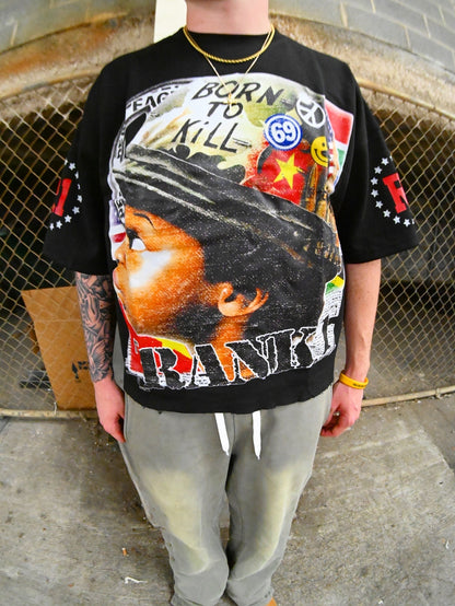 Military tee (black)