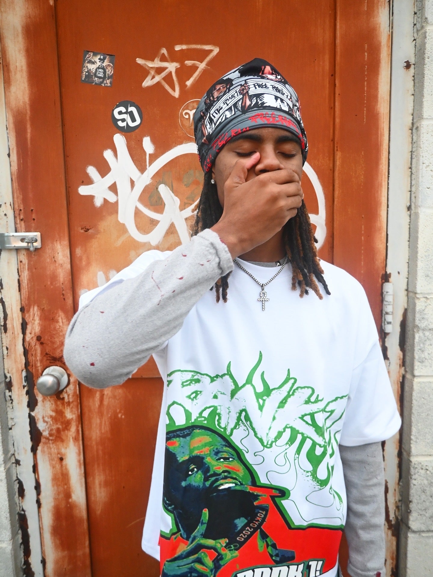 OVERSIZED KD RANK1 TEE (GREEN)