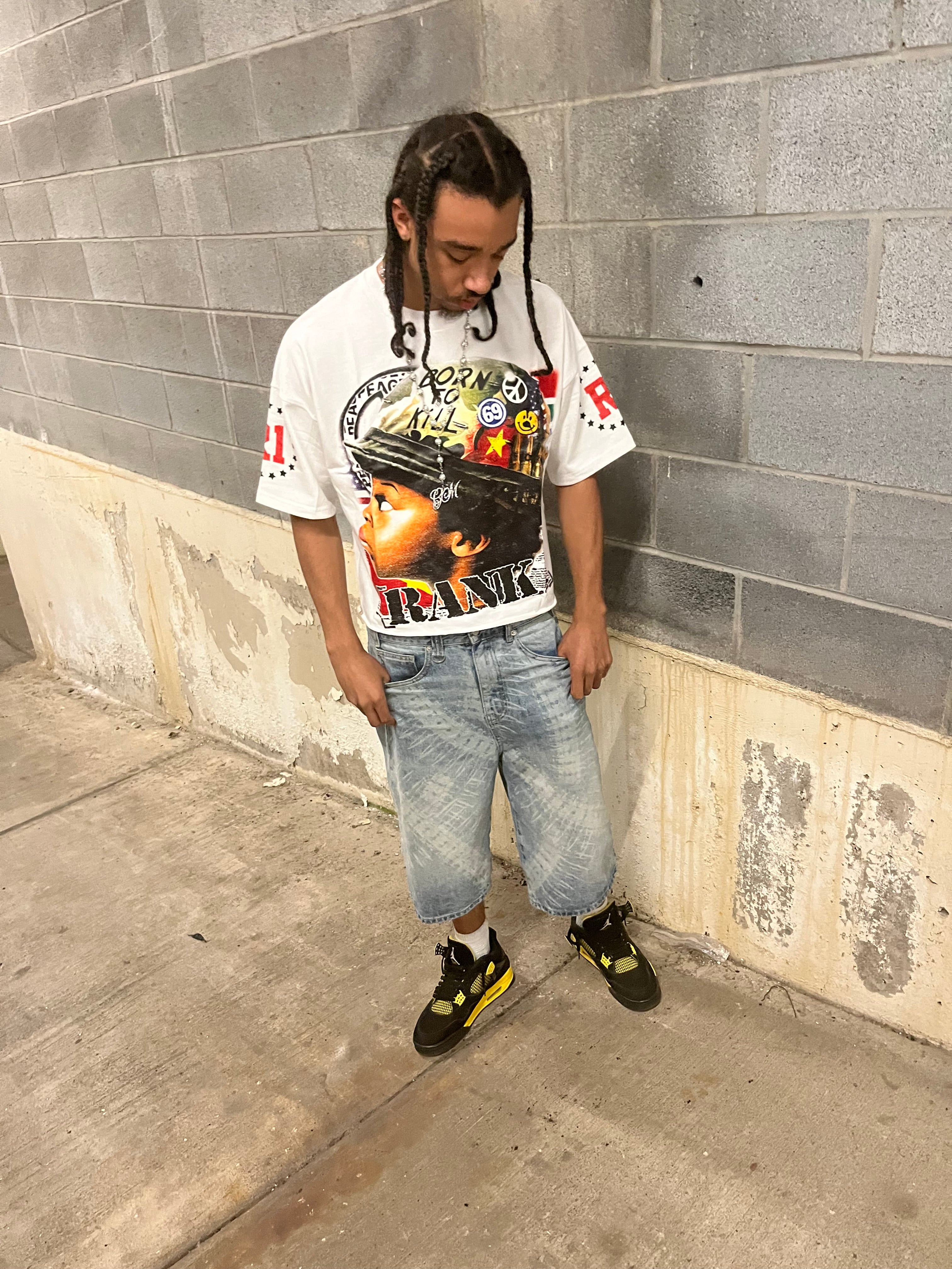 MILITARY TEE (WHITE)