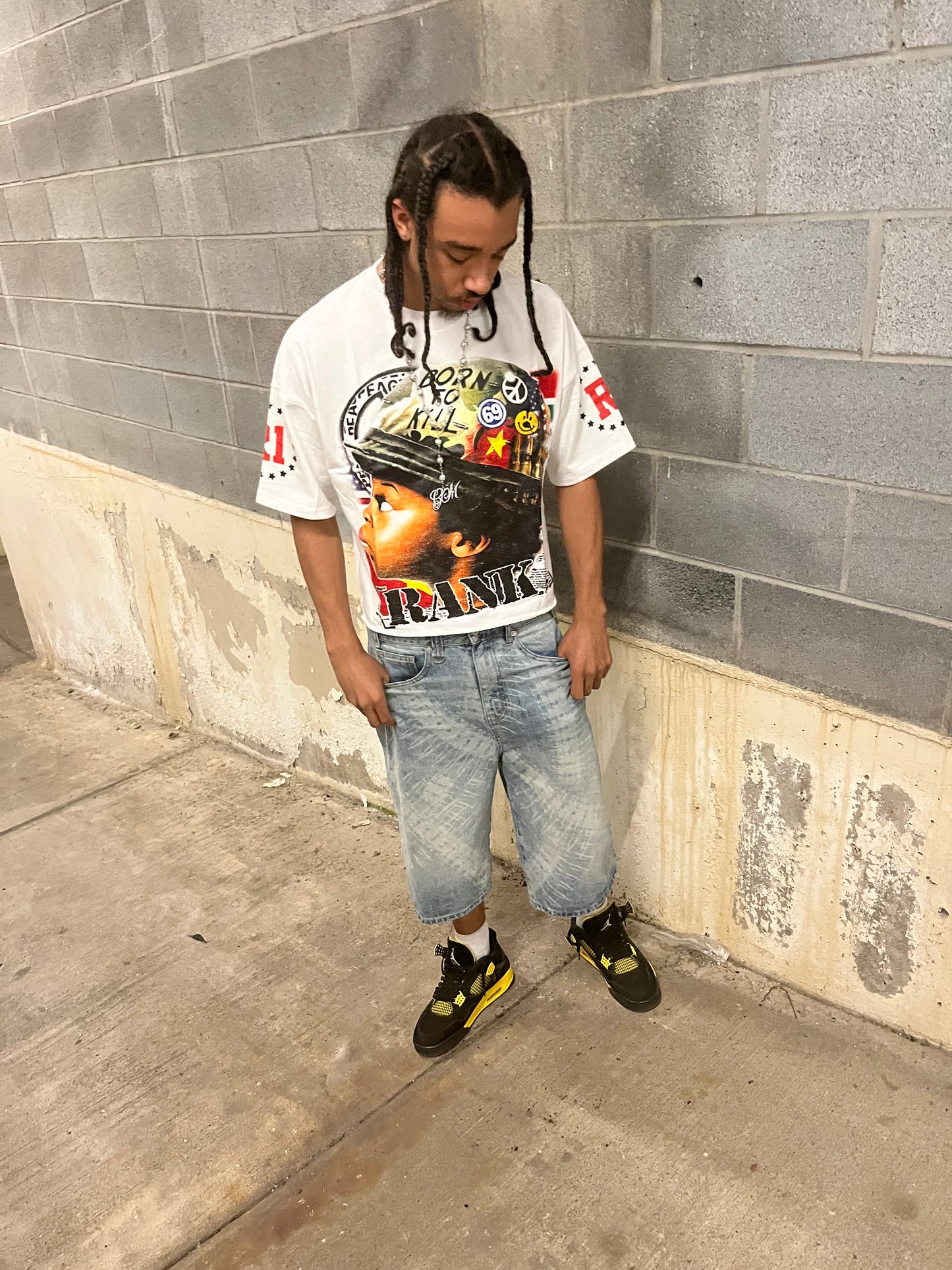 Military tee (white)