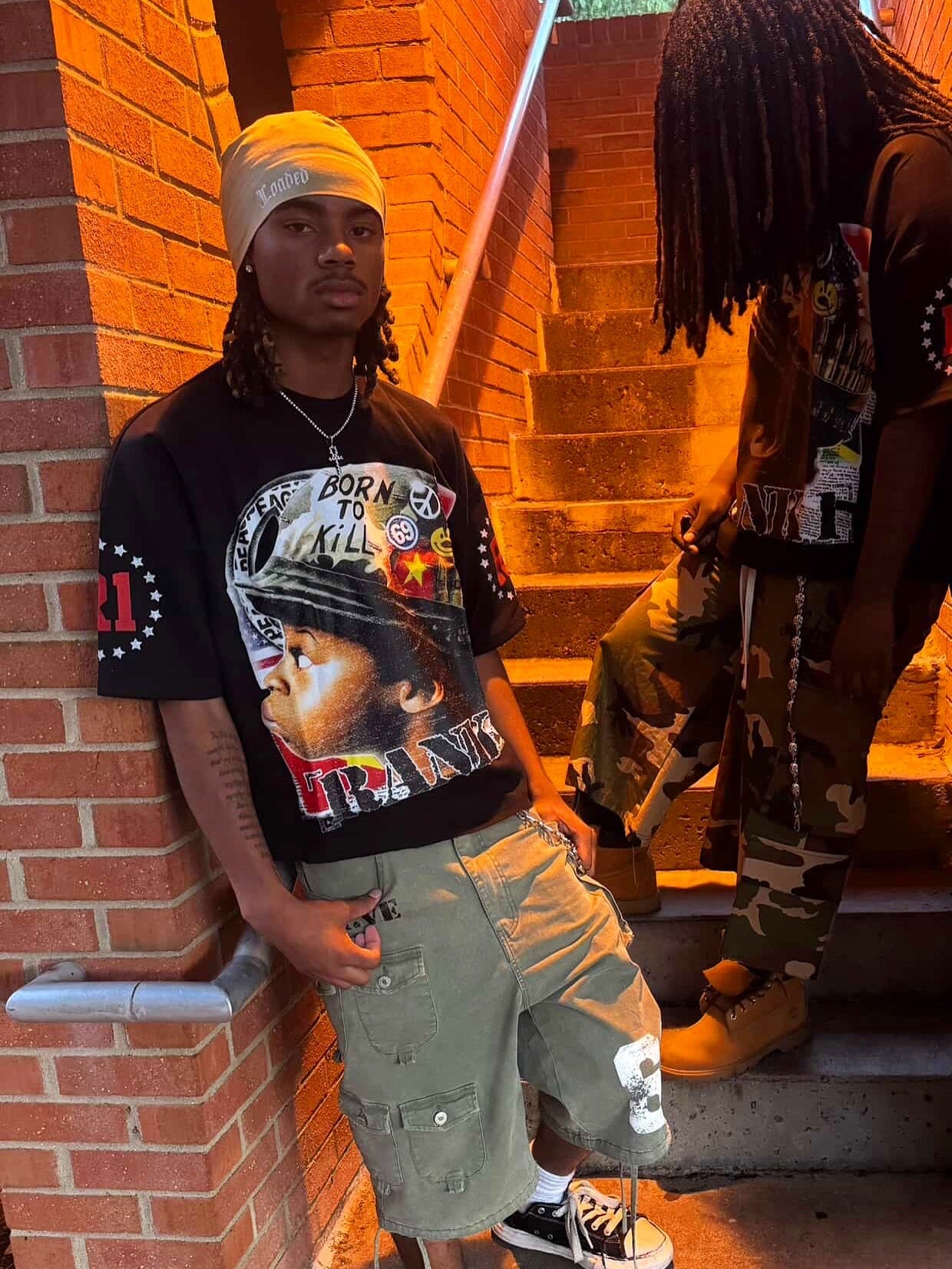 MILITARY TEE (BLACK)