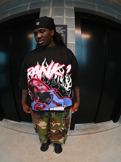 OVERSIZE KD RANK 1 TEE (PINK)