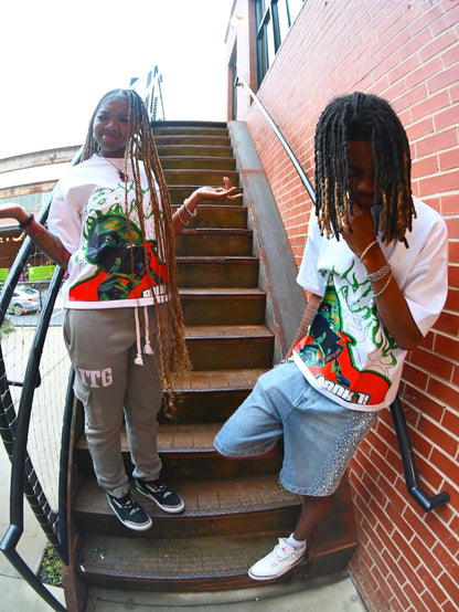 OVERSIZED KD RANK 1 TEE (GREEN)