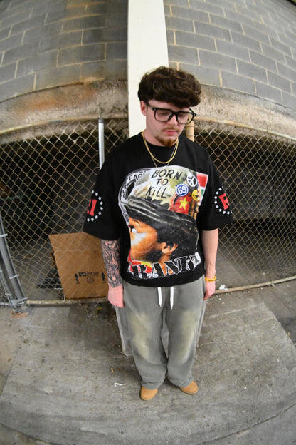 Military tee (black)