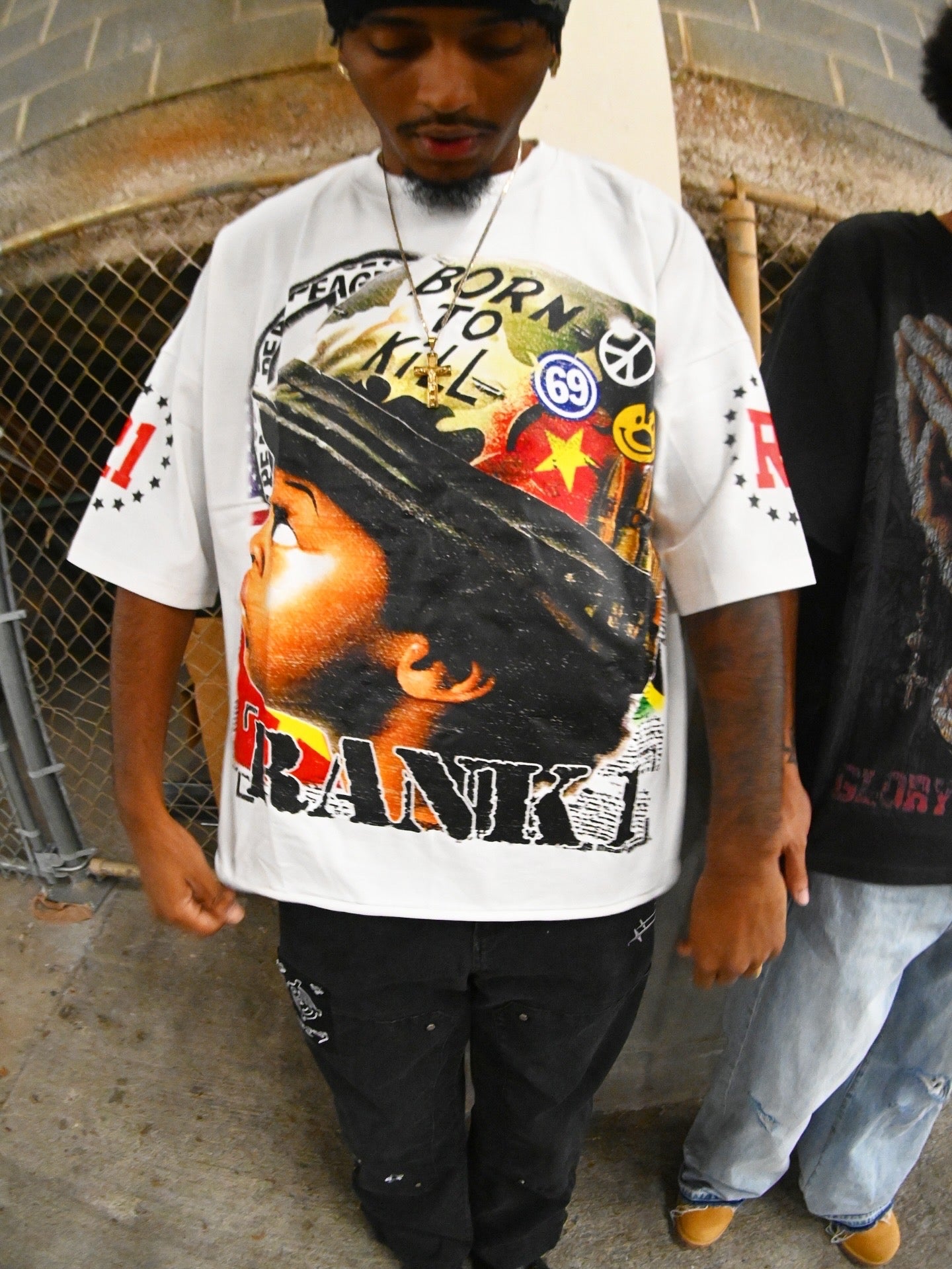 MILITARY TEE (WHITE)