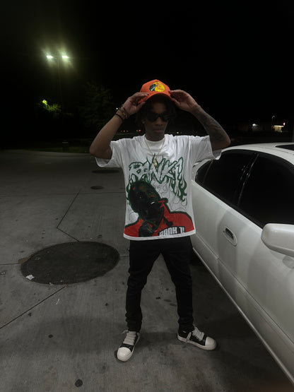 OVERSIZED KD RANK 1 TEE (GREEN)